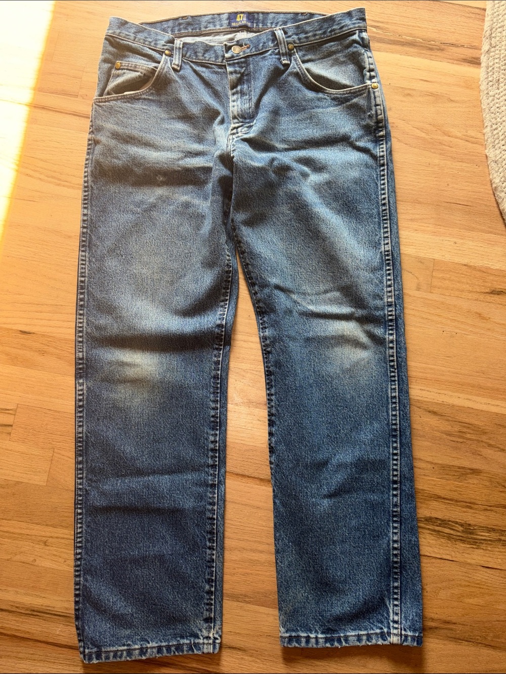 Wrangler Light Blue Denim Jeans with Classic Tag